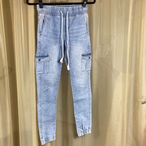 V.I.P. SIZE 1/2  CARGO JUNIOR JEANS